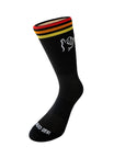 CALCETIN CICLISMO RACING LINE BLACK STRIPES