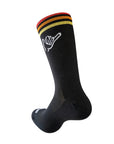 CALCETIN CICLISMO RACING LINE BLACK STRIPES