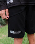 TECH SHORTS KIDS BLACK