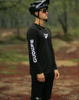 MTB JERSEY LONG SLEEVE PEAK BLACK