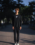 T-SHIRT SHAKA LONG SLEEVE BLACK