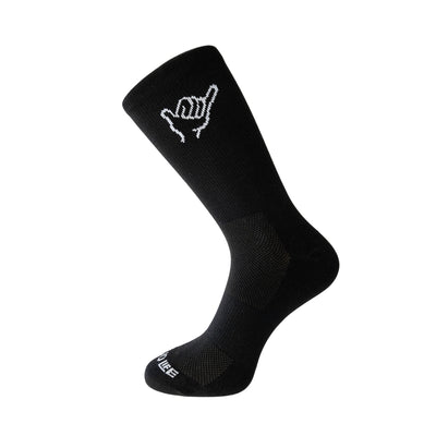 CALCETIN CICLISMO RACING LINE BLACK