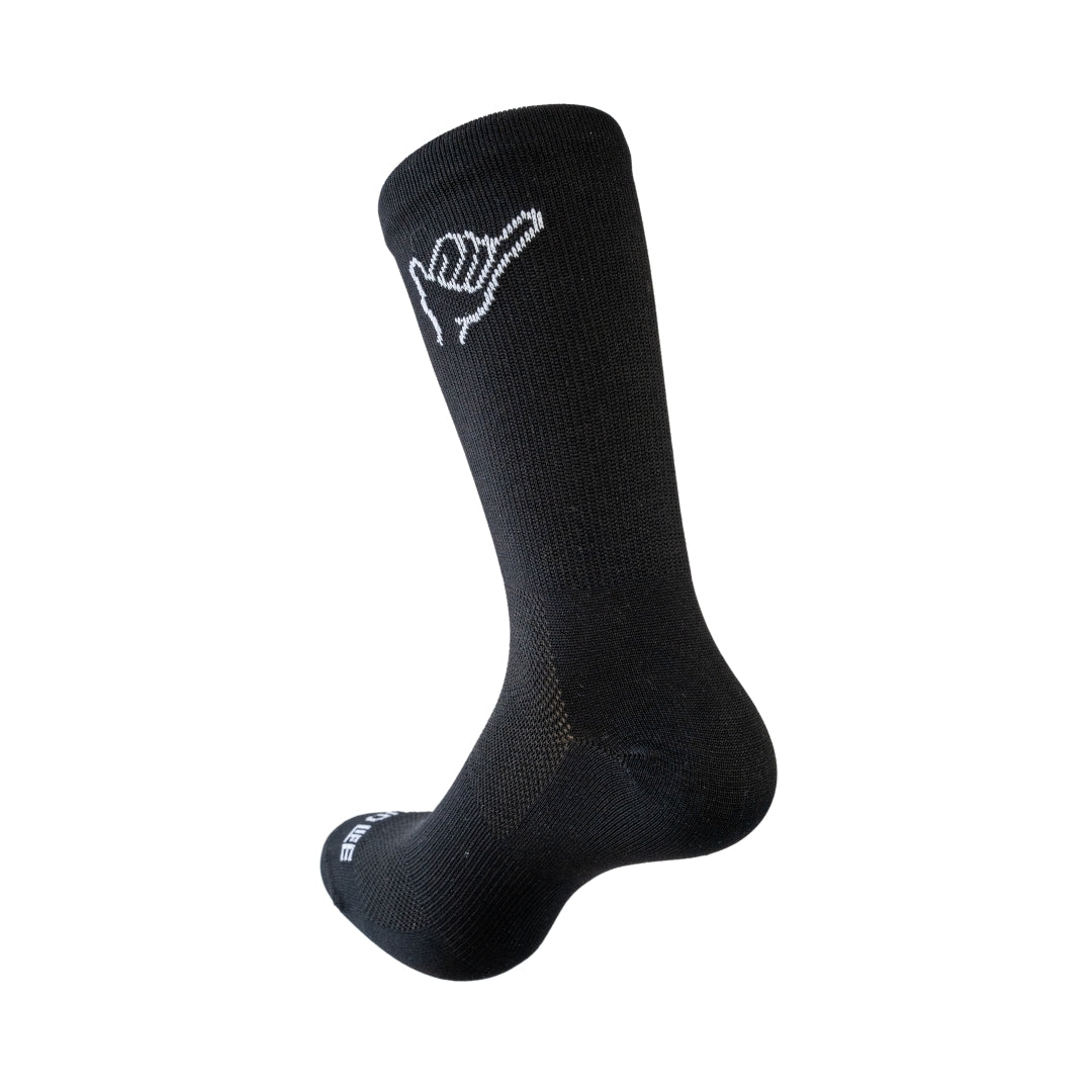 CALCETIN CICLISMO RACING LINE BLACK