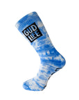 CALCETIN TIE DYE BLUE