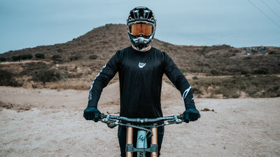 MTB JERSEY LONG SLEEVE PEAK BLACK