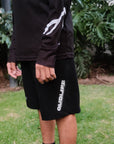 TECH SHORTS KIDS BLACK
