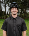 TECH PARTY SHIRT BLACK RELAX FIT