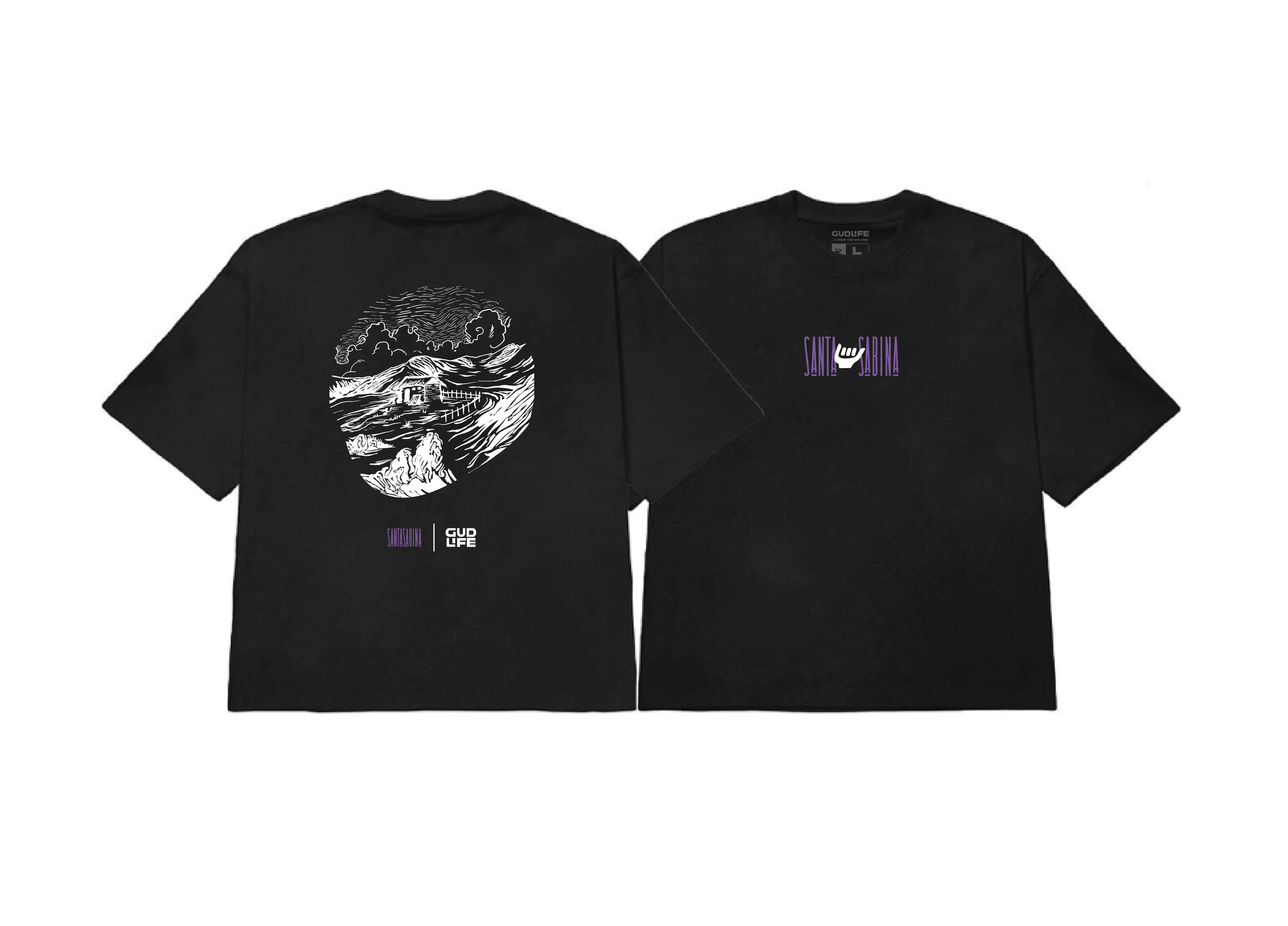 T-SHIRT RITUALISTA SANTA SABINA X GUD LIFE
