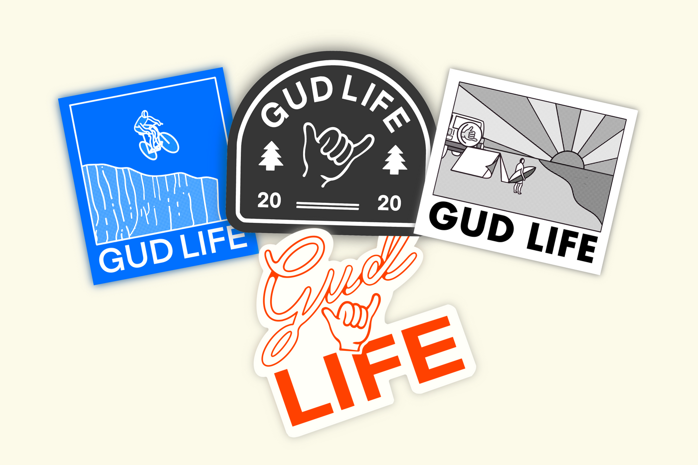 GUD LIFE STICKERS