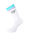 Shaka Socks Stripes White